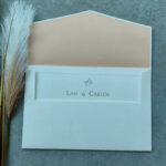 Convite de casamento tradicional